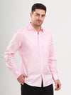 Powder Pink Oxford Cotton Formal Men Shirt