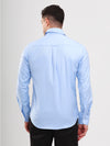 Light Blue Cotton Twill Formal Mens Shirt
