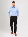 Light Blue Cotton Twill Formal Mens Shirt