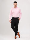 Powder Pink Oxford Cotton Formal Men Shirt